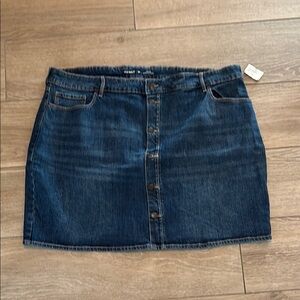 Old Navy Blue Mini Skirt